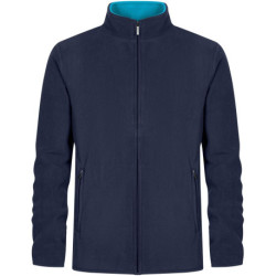 Veste polaire. navy-aqua. Gr.M