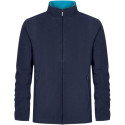 Veste polaire. bleu marine-aqua. Taille 2XL