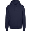 Sweat à capuche. bleu marine. Gr.S