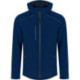 Veste softshell d'hiver. bleu marine. Taille L.