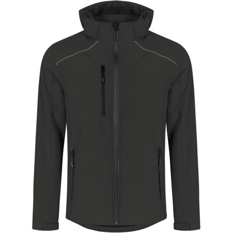 Veste softshell d'hiver. charcoal. Taille M