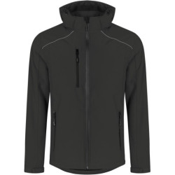 Veste softshell d'hiver. charcoal. Taille XL