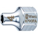 Douille à carré Zyklop avec emmanchements 1/4" et hexagonal Hex 11, 4.5 mm