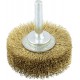 Brosse ronde, laiton ondulé 6mm 60mm gewellt Osborn