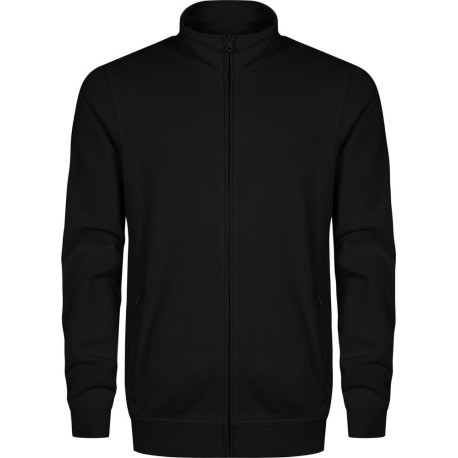 Veste de sweat-shirt. noir. Taille XL