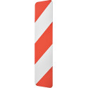 Panneau VKZ.605-40. 1000x250mm Balises de guidage double face Label de qualité RAL film RA1