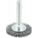 Brosse ronde Fil d'acier 6mm 40mm ondulé Osborn