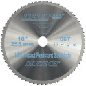 Lame de scie carbure Drytech D-255x25.4x1.5mm 66Z pour acier à parois minces LBS résistant aux chocs Jepso