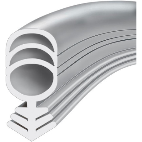 Joint UNIVERSEAL Plus. pour plastique.TPE noirDIY Progr..L 5mtr (Par 5)