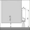 PDS-3-B-ZK Déco/Confort. KF transparent DIY Progr. L 1000mm (Par 10)