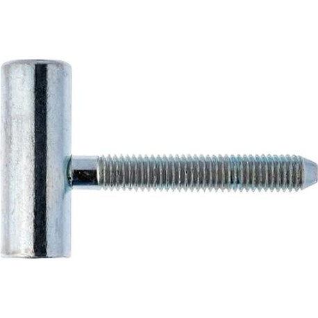Vantail 2 pcs. bois. en partie zingué Roulettes ø 15. poids de porte 60kg (Par 100)