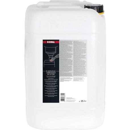 Lubrifiant réfrigérant HL HPC et AF Concentré PRO 25l Amine libre E-COLL