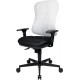 Chaise bureau tournante Head Point SY noir/blanc,Netzr.