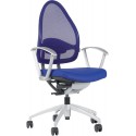 Chaise bureau tournante Open Base 10 royalbleu