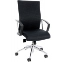 Chaise bureau tournante New Workart noir/noir