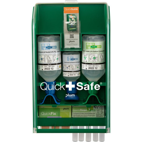 Station 1 secours QickSafe Box Chemical Industry