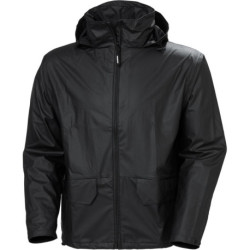 Veste de pluie Voss.PU-stretch Tr.4XL. noir