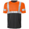 T-shirt de signalisation ADDVIS. orange. Gr.S