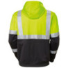 Veste Hoodie Warn. jaune. Taille XL