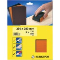 Papier abrasif de finition 230x280mm K 60 Klingspor