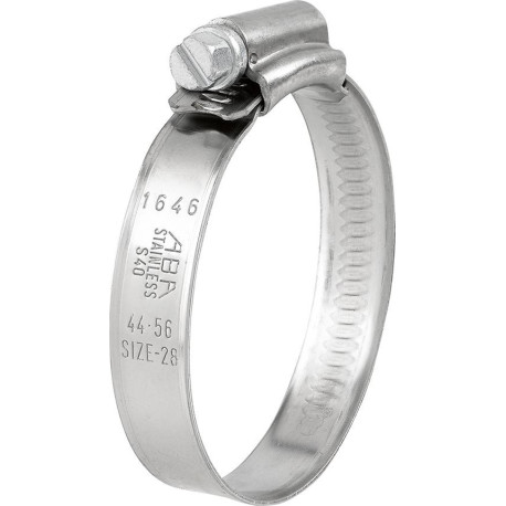 Collier de serrage à vis sans fin ABA d'origine 32-44/12 C7 W4 (Par 50)