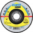 Disque a ébarder Forme dome SMT624 115mm Grain 80 Klingspor