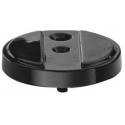 Tampon de porte ,10mm 0 38 3884,Alu+pournoir9005