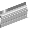 Joint de sol de porte ADS-GL à visser alu argent. H 50 x L 2500mm