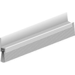 Joint de sol de porte IBS 31 à visser alu argent. H30 x L3000. BH12