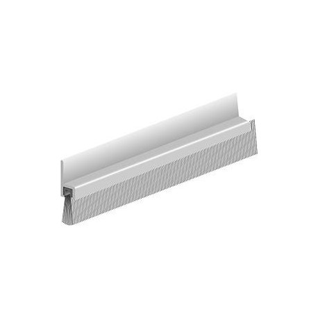 Joint de sol de porte IBS 31 à visser alu argent. H30 x L3000. BH12