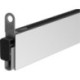 Joint de sol de porte automatique EllenMatic Slim avec p. de montage. argent.L708