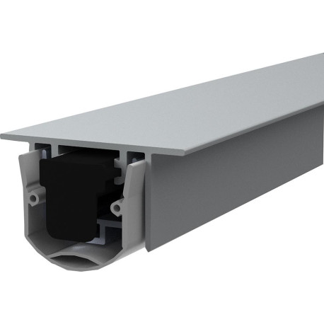 Joint de sol automatique llenMaticFerro 2 sans vis de montage argent.L680