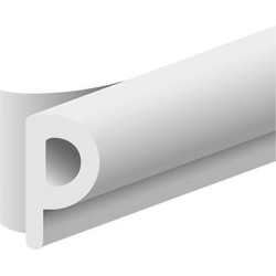 Bande d'étanchéité profilé Ellenflex P. blanc Br8x L7.5mtr. sp-mesure 3-5 (Par 8)