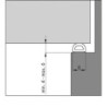 Bande d'étanchéité Ellenflex D autocollante EPDM noir. Br8xL100mtr.SP 4-6