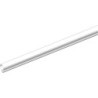 Barre d'ancrage 236 pour rainure de 3mm, silicone blanc. Diamètre 6. L25mtr