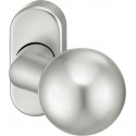 Poignée de porte 07 0846,a.ovale ,Alu F1