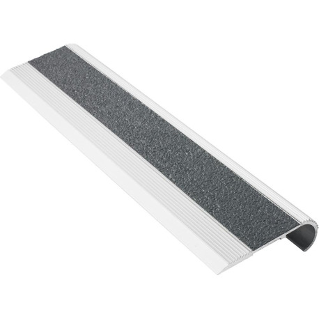 Profilé d'escalier TP44 à visser Alu gris. Br44 x H17 x L1000 (Par 10)