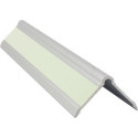 Protection de bord de mur MS40 à coller alu ge/w. Br40 x H40 x L1000 (Par 10)