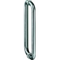 Poignée 6602 diamètre 30 mm, couleur naturelle alu.f1 fixations 350 mm