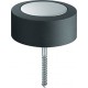 Tampon de porte ,24mm 0 38 3878,F69 matt,Ø48mm