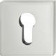ZT-Rosace porte profil BB, 0 17 1704,carré,Alu F1