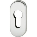 PT-Rosette coulissante porte,PZ, 0 17 1766,oval,Alu F1