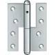 Charnière galvanisé Q1 80 mm ls (Par 10)