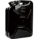 Bidon de carburant 20l Noir RAL 9005 tôle dacier-L345xB165xH470mm VALPRO