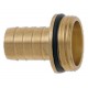 GEKA Raccord plus-1/3- .MS O-Ring,AG AG G1", 25mm,SB