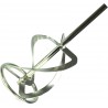 Vrille malaxeur chromé 140x600/M 14 Typ MK