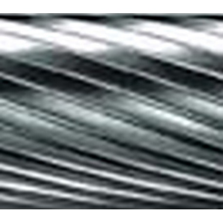 Fraise sur tige de 6 mm, en carbure, forme ogive à bout pointu SPG (arc ogival), denture 3, Forme : SPG 1630, Ø de la tête 16 mm