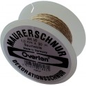 Cordeau coton 1,0mm 30m blanc Overmann