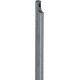 Tige verrouillage porte 13x2500mm galvanisé brillant,