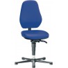 Chaise bureau Laboratoire Basic 3 sur patins et avec marchepieds, Système synchrone avec réglage de tension, 9136-6902-502